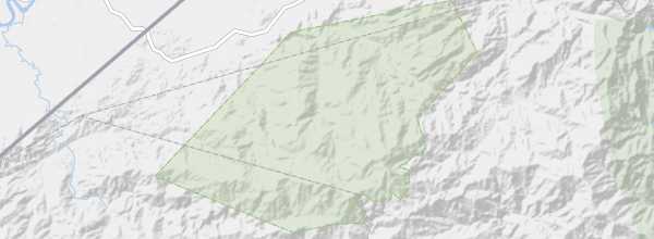Map of Cusuco National Park