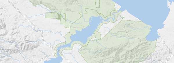 Map of Rio Dulce