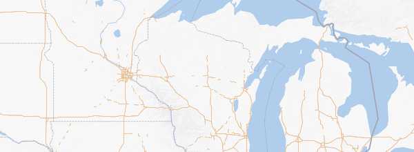 Map of Wisconsin