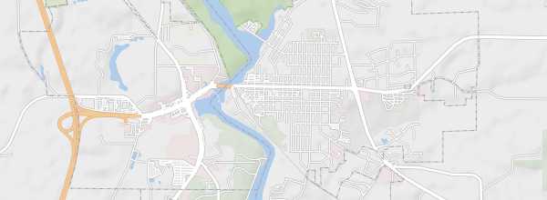 Map of Wisconsin Dells