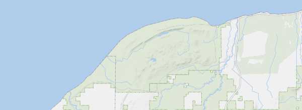 Map of Porcupine Mountains