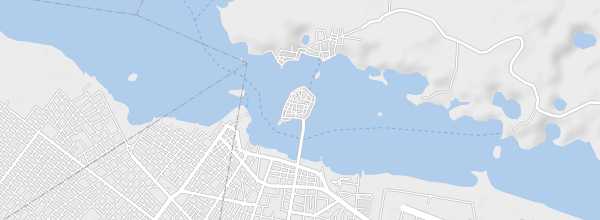 Map of Flores (Guatemala)