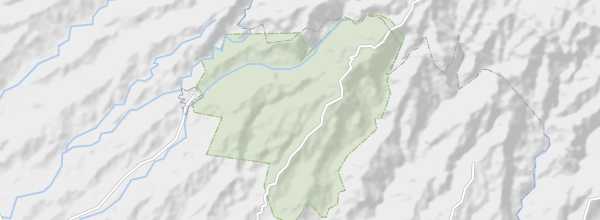 Map of El Imposible National Park