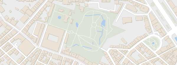 Map of Lisbon Botanical Garden