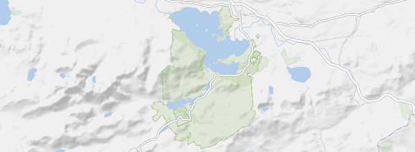 Map of Killarney National Park