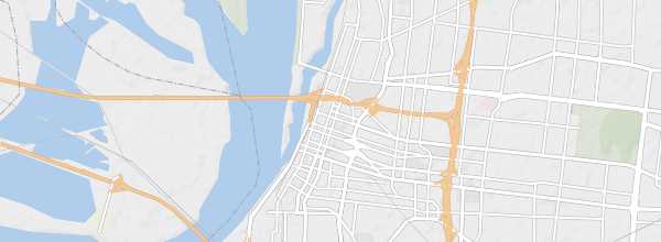 Map of Memphis