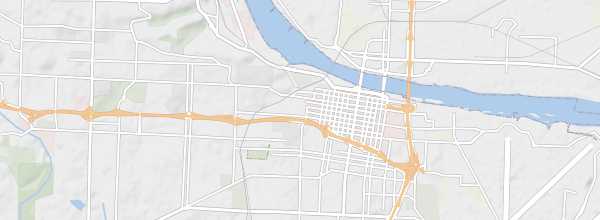 Map of Little Rock