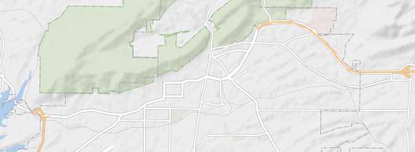 Map of Hot Springs
