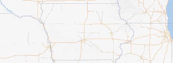 Map of Iowa