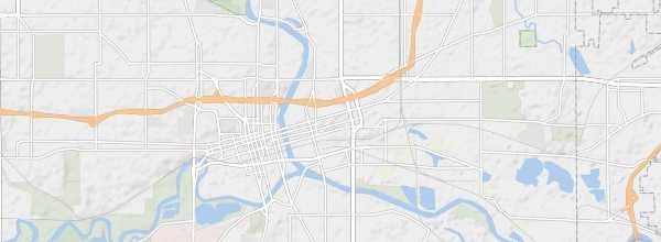 Map of Des Moines