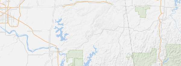 Map of Cherokee County