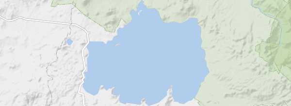 Map of Lake Catemaco