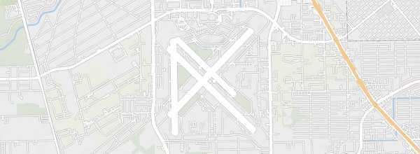Map of William P. Hobby Airport