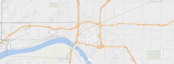 Map of Tulsa