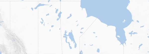 Map of Manitoba