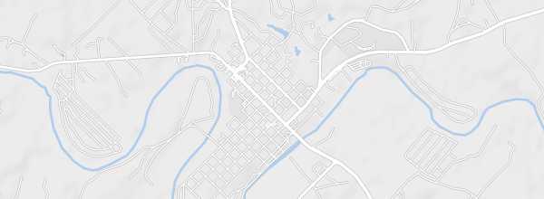 Map of Bandera
