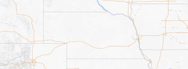 Map of Nebraska