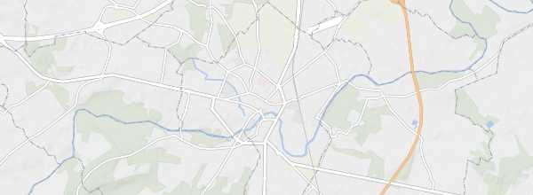 Map of Alençon