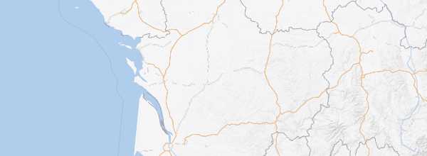 Map of Charente
