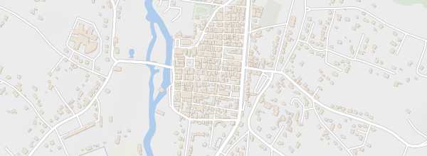 Map of Bastide of Eymet