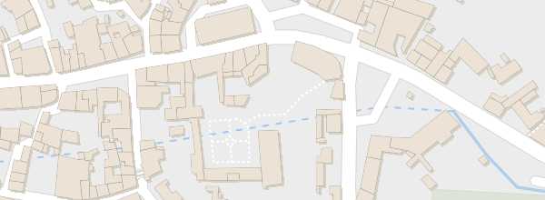 Map of Saint-Sauveur Abbey, Charroux