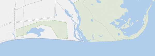 Map of Volta Estuary