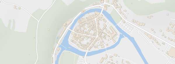 Map of Brantôme