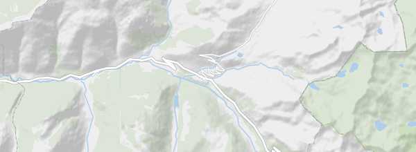 Map of Baqueira-Beret
