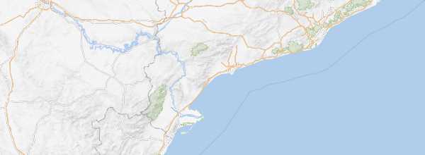 Map of Costa Daurada