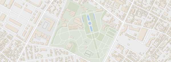 Map of Botanical Garden (Rouen)