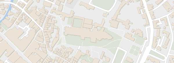 Map of Canterbury Cathedral