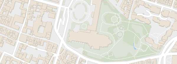 Map of Saint-Ouen Abbey Church