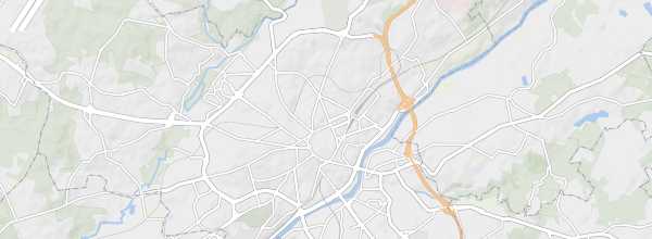 Map of Limoges