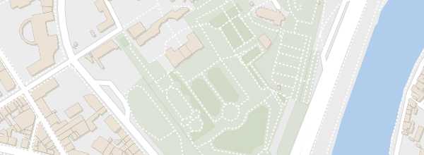 Map of Bishop's Garden (Limoges)
