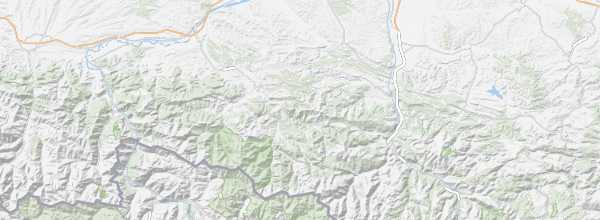 Map of Ariège Pyrenees Regional Nature Park