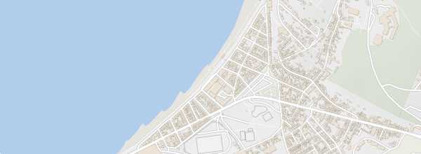 Map of Seafront of Mers-les-Bains