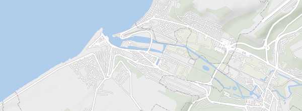 Map of Le Tréport