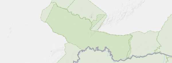 Map of Arly National Park
