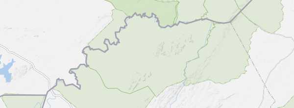 Map of Pendjari National Park