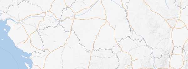 Map of Indre