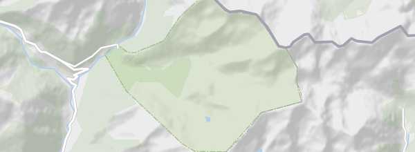 Map of Sorteny Nature Park