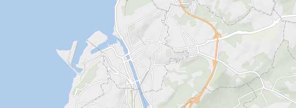 Map of Boulogne-sur-Mer