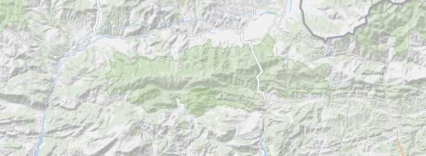 Map of Cadi-Moixero Natural Park