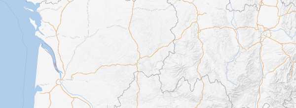 Map of Corrèze