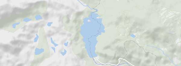 Map of Lac des Bouillouses