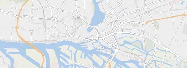 Map of Hamburg