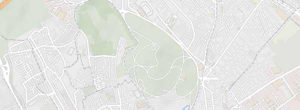 Map of Belvedere Park (Tunis)