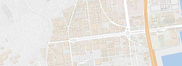 Map of Avenue Bourguiba