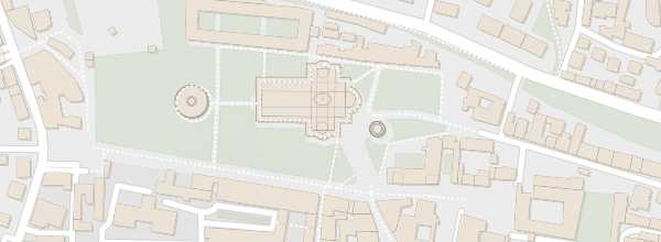 Map of Piazza del Duomo in Pisa