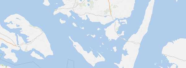 Map of South Funen Archipelago